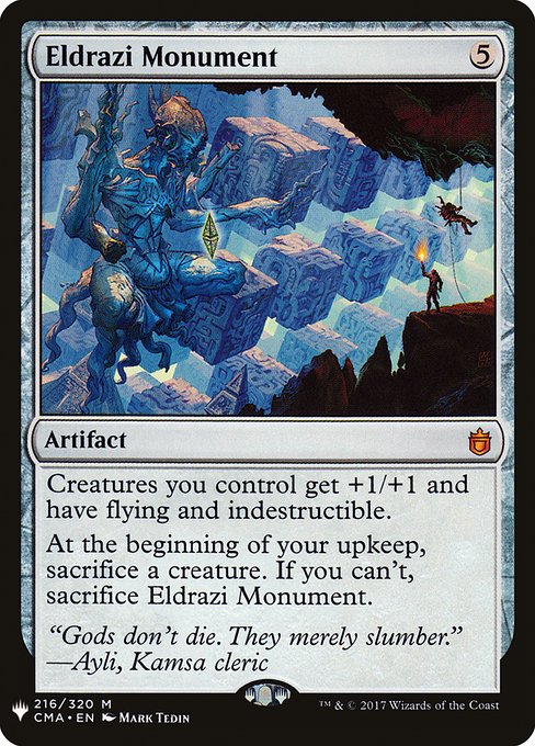 Eldrazi Monument (Mystery Booster) Light Play