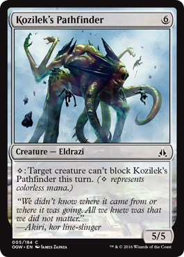 Kozilek's Pathfinder (Oath of the Gatewatch) Light Play