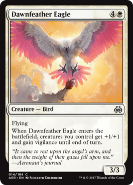 Dawnfeather Eagle (Aether Revolt) Medium Play