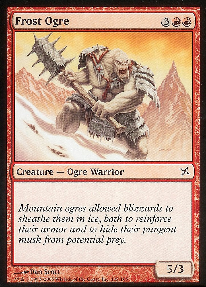 Frost Ogre (Betrayers of Kamigawa) Light Play