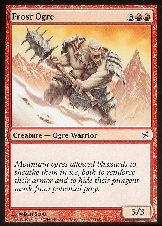 Frost Ogre (Betrayers of Kamigawa) Light Play