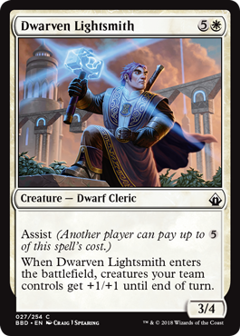 Dwarven Lightsmith (Battlebond) Light Play