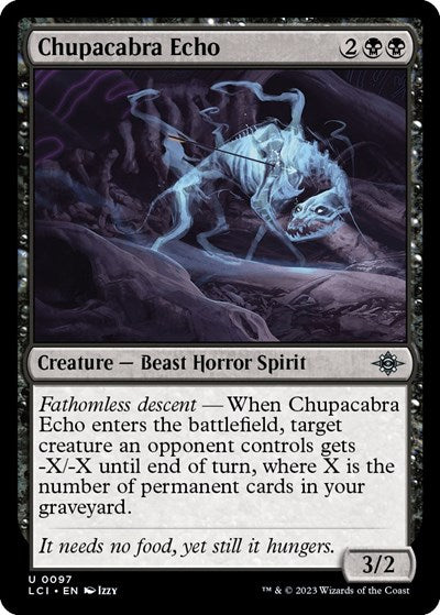Chupacabra Echo (The Lost Caverns of Ixalan) Light Play