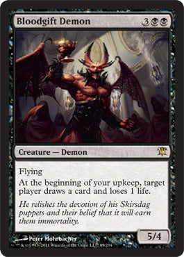 Bloodgift Demon (Innistrad) Light Play