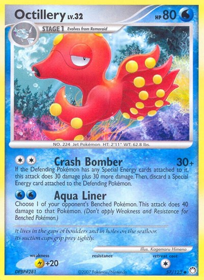 Octillery (Mysterious Treasures) Light Play