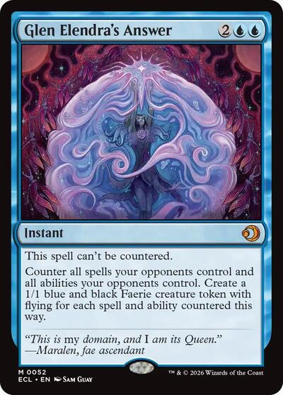 Glen Elendra's Answer (Lorwyn Eclipsed) Light Play