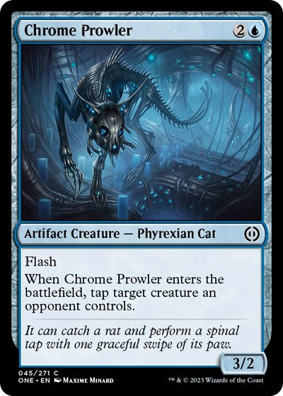 Chrome Prowler (Phyrexia: All Will Be One) Light Play