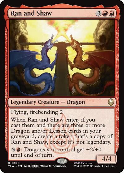 Ran and Shaw (Avatar: The Last Airbender) Light Play