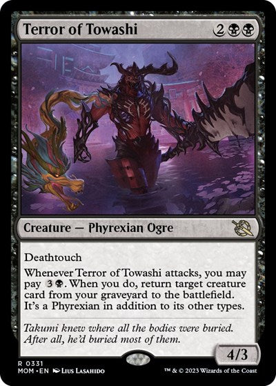 Terror of Towashi (March of the Machine) Light Play