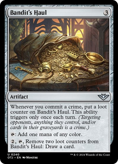Bandit's Haul (Outlaws of Thunder Junction) Light Play Foil