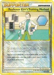 Professor Elm's Training Method - 100/123 (League Promo) (League and Championship) Light Play Reverse Holofoil