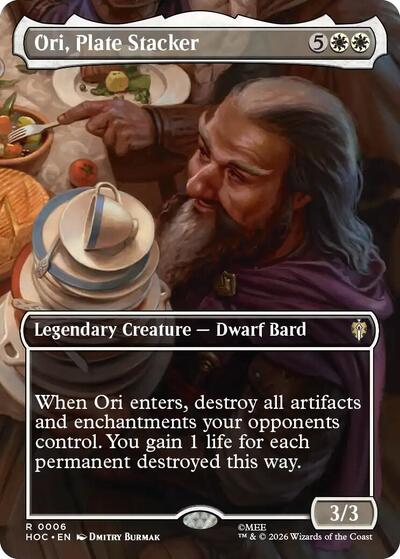 Ori, Plate Stacker (Borderless) (The Hobbit: Eternal-Legal) Light Play