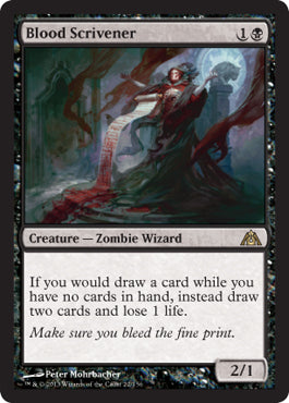 Blood Scrivener (Dragon's Maze) Light Play