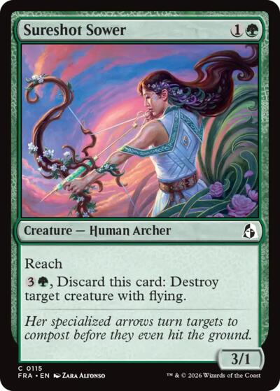 Sureshot Sower (Reality Fracture) Light Play Foil
