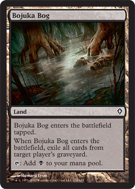 Bojuka Bog (Worldwake) Light Play