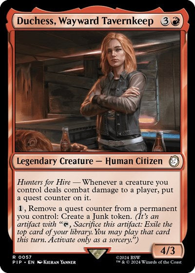 Duchess, Wayward Tavernkeep (Universes Beyond: Fallout) Light Play