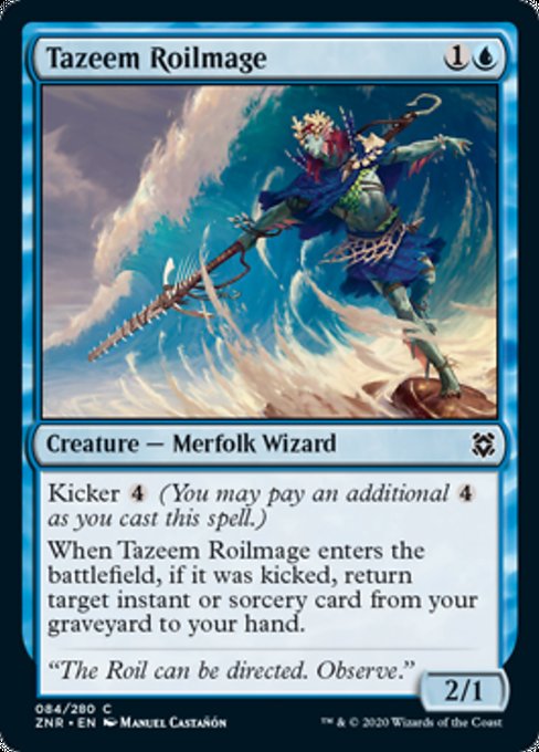 Tazeem Roilmage (Zendikar Rising) Light Play Foil