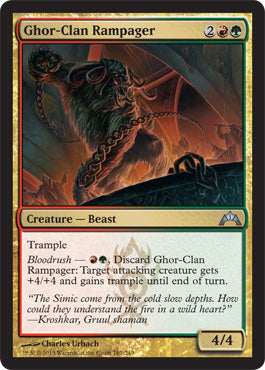 Ghor-Clan Rampager (Gatecrash) Heavy Play