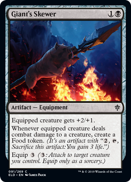 Giant's Skewer (Throne of Eldraine) Light Play
