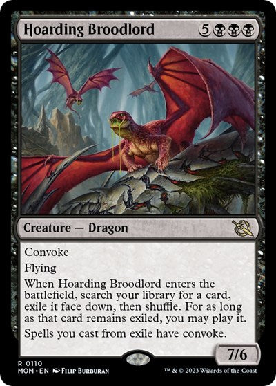 Hoarding Broodlord (March of the Machine) Light Play