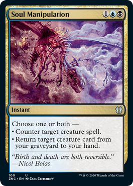 Soul Manipulation (Commander 2020 Zendikar Rising) Light Play
