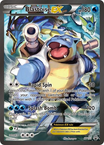 Blastoise EX - XY122 (XY Promos) Near Mint Holofoil