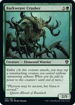 Barkweave Crusher (Dominaria United) Light Play Foil