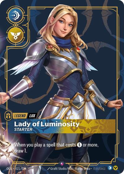 Lux Lady of Luminosity (Starter) (Origins: Proving Grounds) Light Play