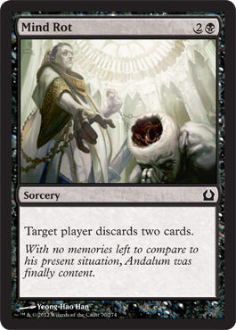 Mind Rot (Return to Ravnica) Light Play Foil