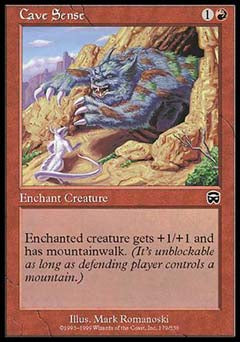 Cave Sense (Mercadian Masques) Light Play