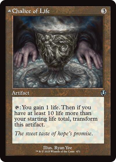 Chalice of Life (Retro Frame) (Innistrad Remastered) Light Play