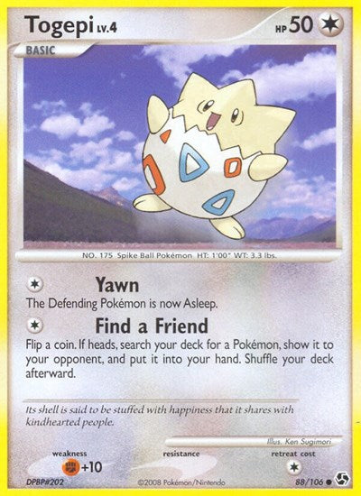 Togepi (Great Encounters) Medium Play