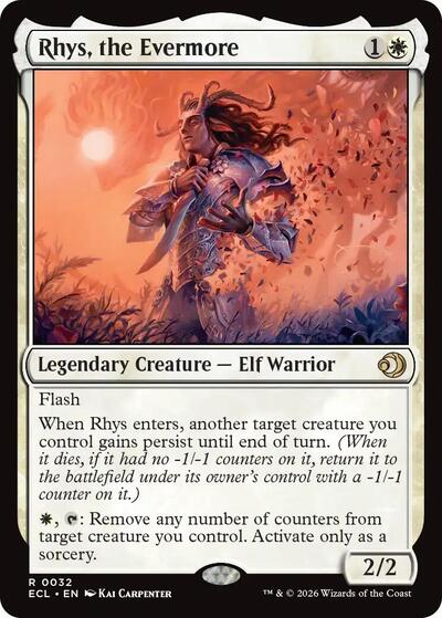 Rhys, the Evermore (Lorwyn Eclipsed) Light Play