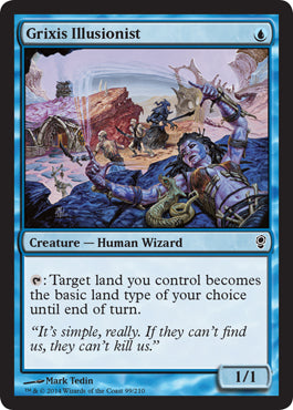 Grixis Illusionist (Conspiracy) Light Play