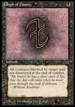 Glyph of Doom (Legends) Medium Play