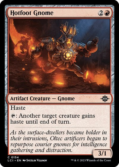 Hotfoot Gnome (The Lost Caverns of Ixalan) Light Play