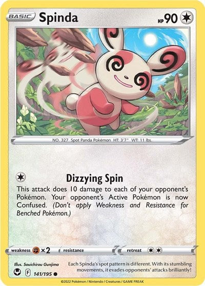 Spinda (SWSH12: Silver Tempest) Light Play