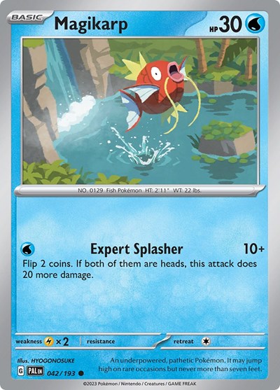 Magikarp - 042 (SV02: Paldea Evolved) Light Play