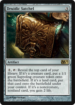 Druidic Satchel (Magic 2012 Core Set) Light Play