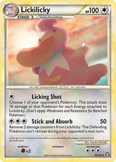 Lickilicky (Triumphant) Damaged / Poor