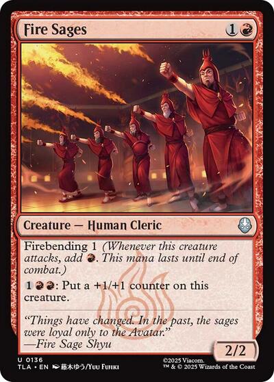 Fire Sages (Avatar: The Last Airbender) Light Play