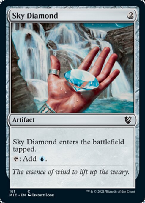Sky Diamond (Commander 2021 Midnight Hunt) Light Play