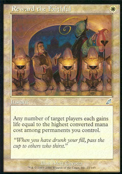 Reward the Faithful (Scourge) Light Play