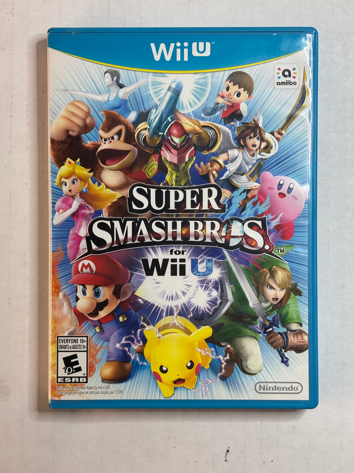 Super Smash Bros For Wii U (No Manual) (Nintendo Wii U) (Tested and Working)