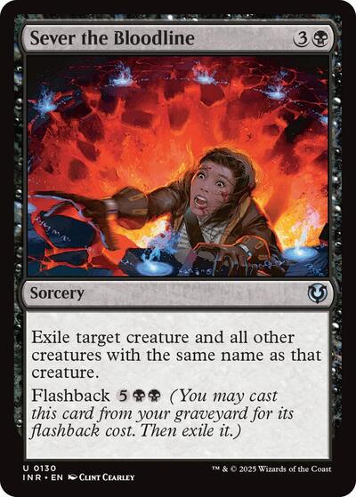 Sever the Bloodline (Innistrad Remastered) Light Play