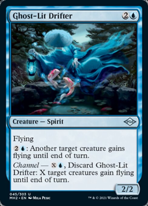 Ghost-Lit Drifter (Modern Horizons 2) Light Play