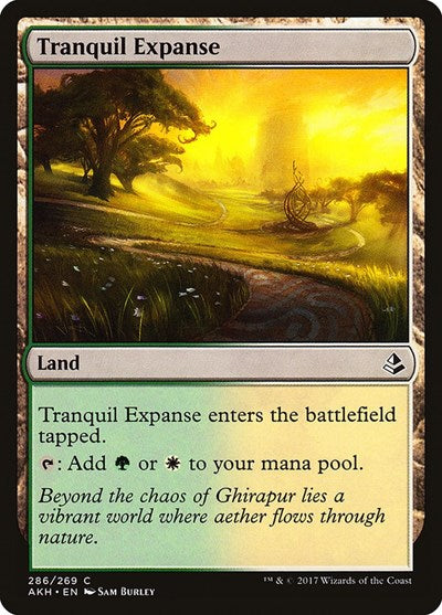 Tranquil Expanse (Amonkhet) Light Play