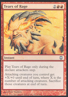 Tears of Rage (Darksteel) Light Play