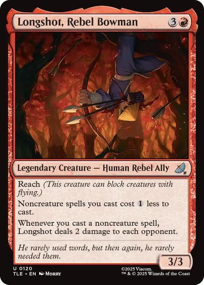 Longshot, Rebel Bowman (Avatar: The Last Airbender: Eternal-Legal) Light Play