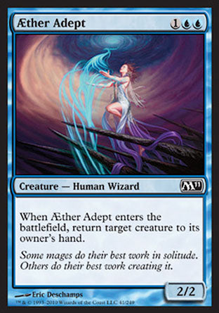 Aether Adept (Magic 2011 Core Set) Light Play
